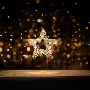 Lit Decorations Mains Operated